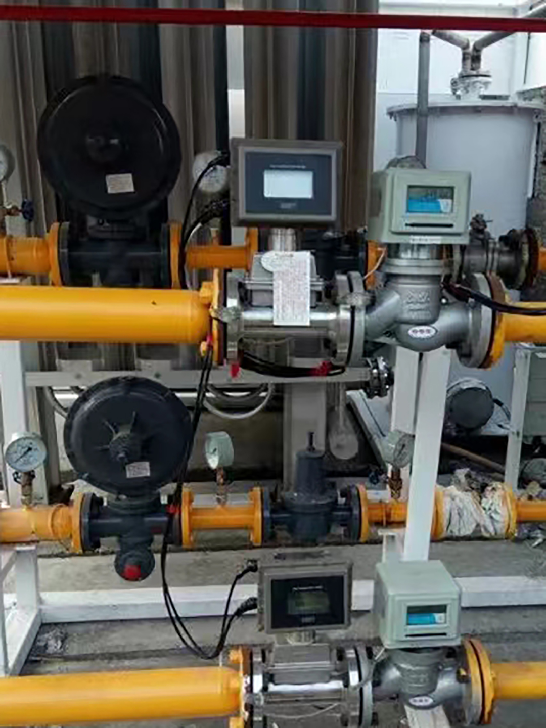 大躍氣體渦輪流量計(jì)安裝調(diào)試后，運(yùn)行正常